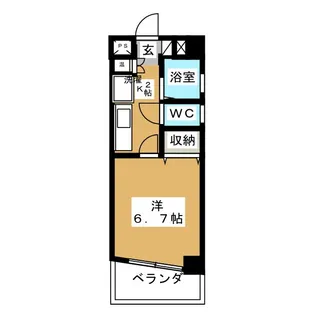 ウエストコート千種【3階】の間取り