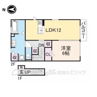 メゾンラ・セーヌ【2階】の間取り