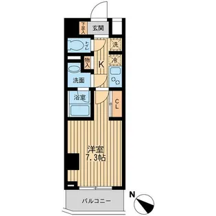 ユニフォート目黒中町【1階】の間取り