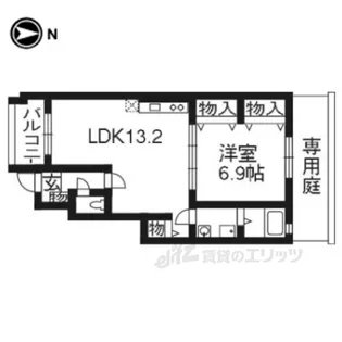La・Rochelle【1階】の間取り