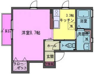 BOLAS【2階】の間取り