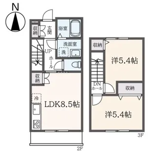 nozomio梅ヶ丘の間取り