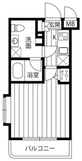 グリフィン・向ヶ丘遊園【2階】の間取り