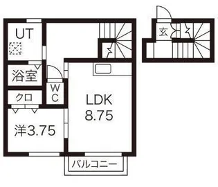 ベルチェリーI【2階】の間取り