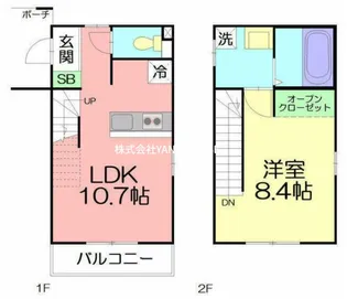 フォルストヴィラ鵠沼の間取り