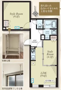 AZ代々木上原の間取り