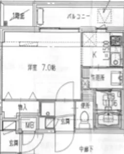 吉祥寺V’sビル【4階】の間取り