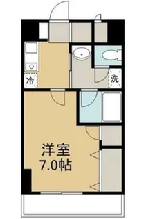 高染VII館【4階】の間取り
