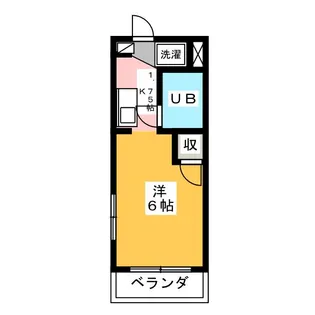 ハイツミヤケ【1階】の間取り