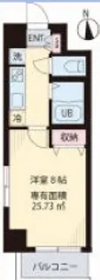 COURT TAKETOKU IV【3階】の間取り