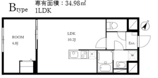 aLATO NAKAI【2階】の間取り