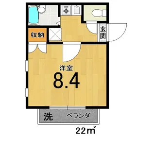 La Fleur【4階】の間取り