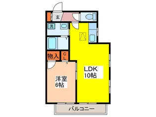 グレ-ス・アベニュ-【1階】の間取り