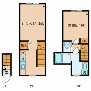 アザレ東武練馬の間取り