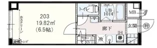 イースタイルさくら通り【2階】の間取り