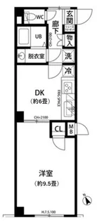プレール代々木公園【1階】の間取り