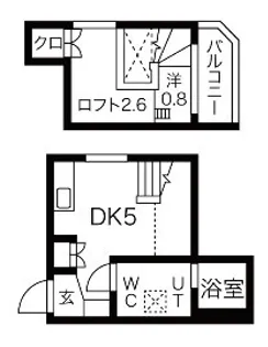 ARABESQUE(アラベスク)【1階】の間取り