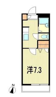 アデスリート【2階】の間取り