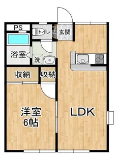 ライムライト【1階】の間取り