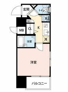 マイナビSTAYプレシャス吉祥寺本町【4階】の間取り