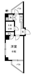 ソレイユ高島平パートII【6階】の間取り