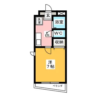 Pines House【1階】の間取り