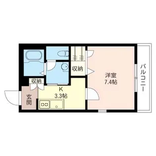 ストーリア【3階】の間取り