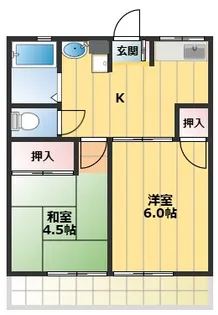 マグノリアHOUSE【2階】の間取り