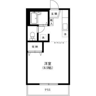 ルグラン豊田【1階】の間取り