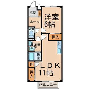 Iris(アイリス)の間取り
