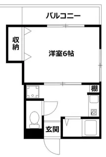 コーポM.I【2階】の間取り