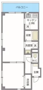 プリーモタナカ【2階】の間取り