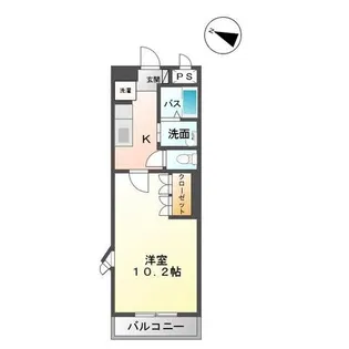 ディア・コート【2階】の間取り