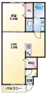 Vertige【1階】の間取り