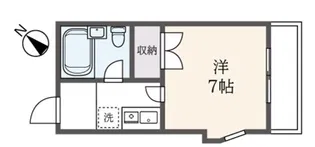 南行徳プラザA-1【4階】の間取り