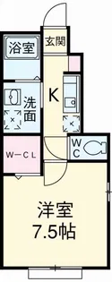 レーベンハイム【1階】の間取り