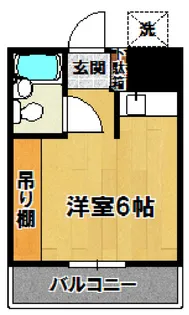 東光コーポ【2階】の間取り