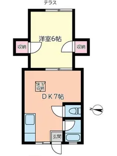 東京都板橋区大谷口1【アパート】の間取り