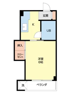 レジデンス富士見【2階】の間取り
