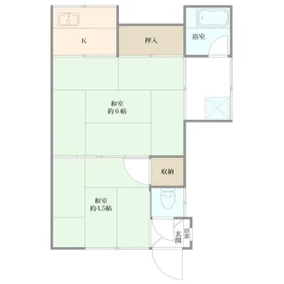 樋口アパート【1階】の間取り