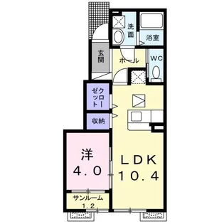 パグ-ロ (PAGURO)【1階】の間取り