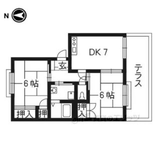 ノルデンハイム【2階】の間取り