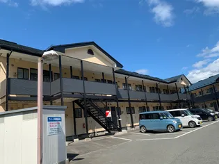 YBコーポラスA棟【1階】の外観