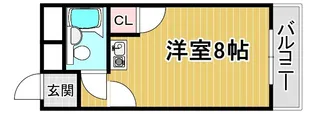大阪府大阪市旭区中宮4【マンション】の間取り