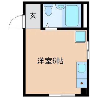 ピーコックビル【4階】の間取り