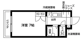 京都府京都市上京区観三橘町【マンション】の間取り