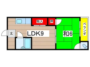 天神マンション【2階】の間取り