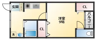 藤井寺大発マンション【3階】の間取り