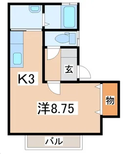 シャルマンミュール【1階】の間取り