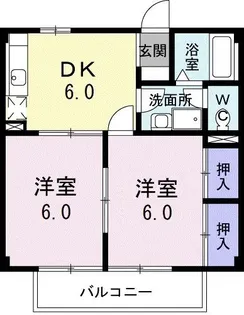 Comodo Palazzo【1階】の間取り